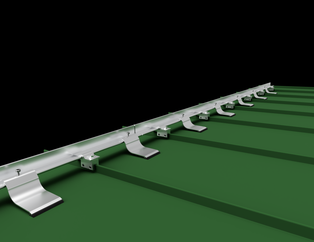 S-5! ColorGard on a standing-seam metal roof